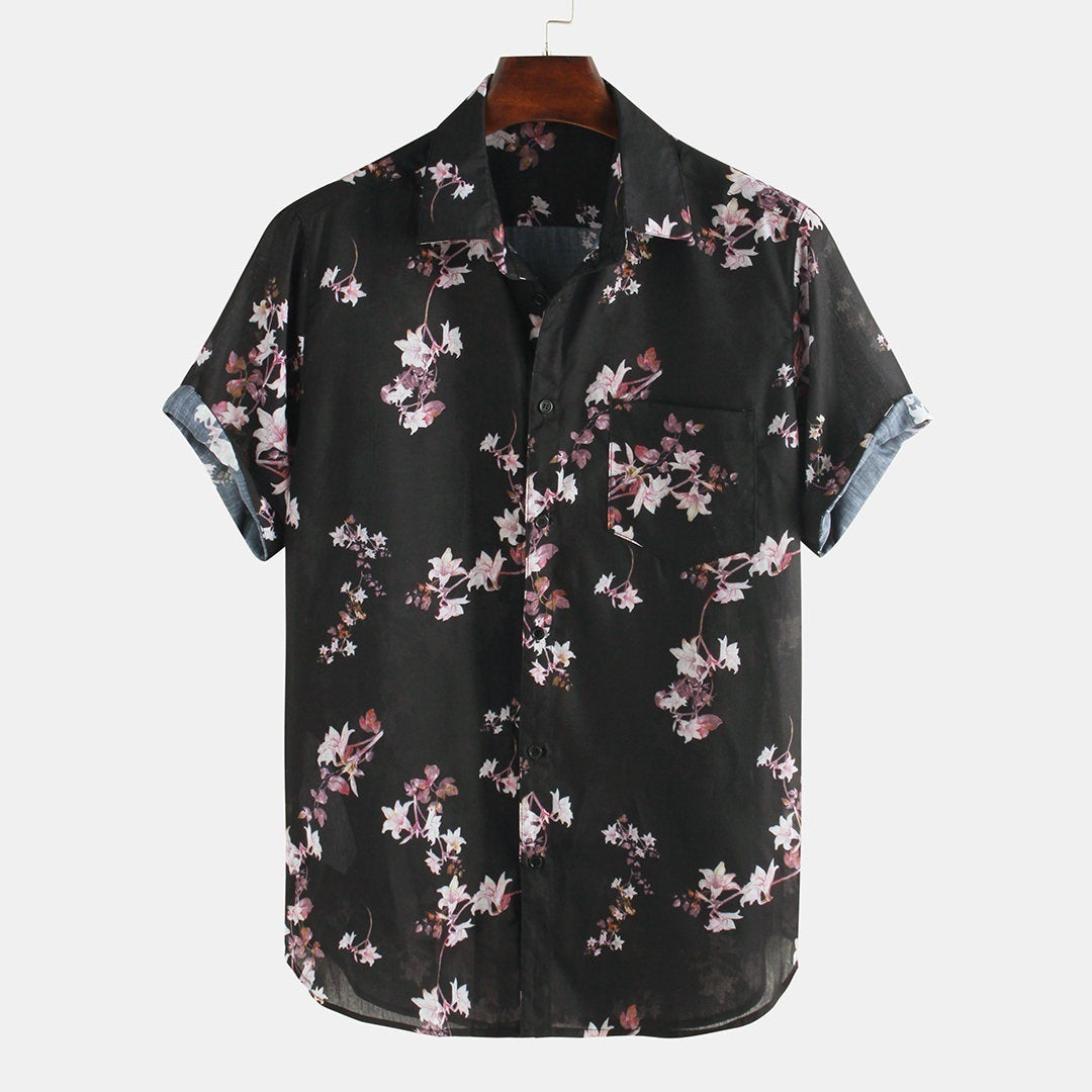 Floral casual print shirt