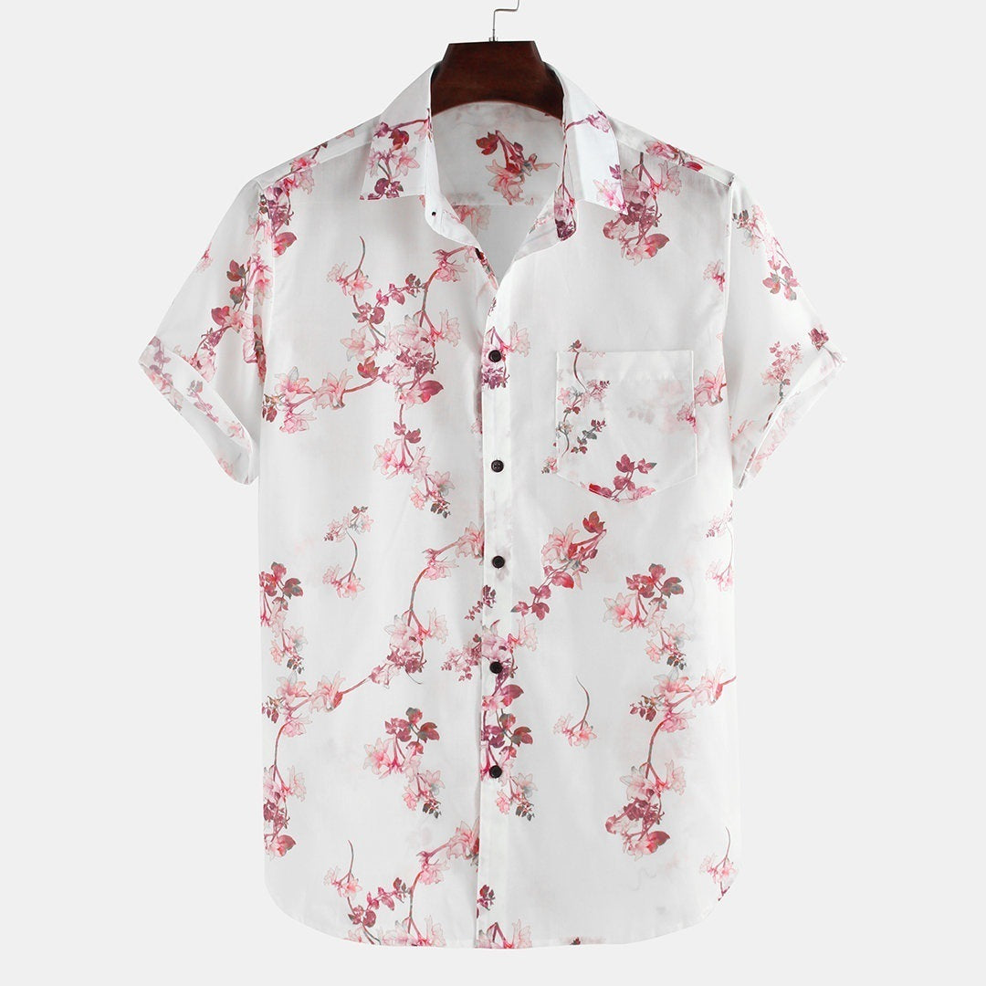 Floral casual print shirt