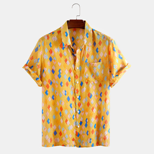 Casual beach men's shirt