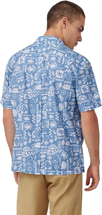 Ben Sherman Men's Amalfi Coast Cuban Shirt